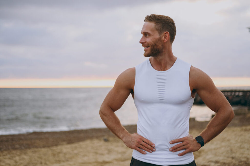 Fit man showing results from Medical Weight Loss program