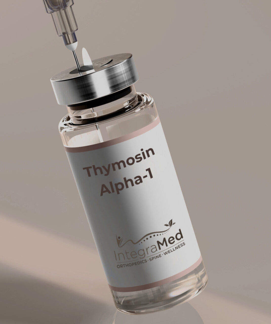 Thymosin Alpha-1 peptide vial for immune support and inflammation reduction