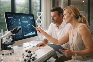 Scientific research behind peptide-based therapies