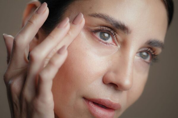 A beautiful woman after microneedling in Boynton Beach.